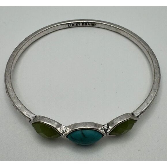 Costume Jewelry Lot Blue Green Necklaces Earrings Bracelets Rings Spring Colors - Picture 5 of 16